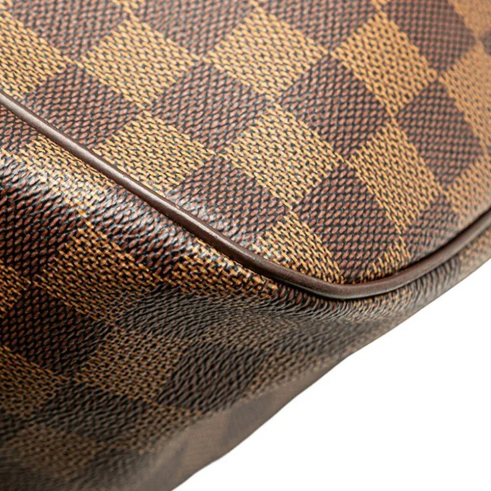 LOUIS VUITTON Brown Damier Leather Tote Bag - Picture 5 of 10
